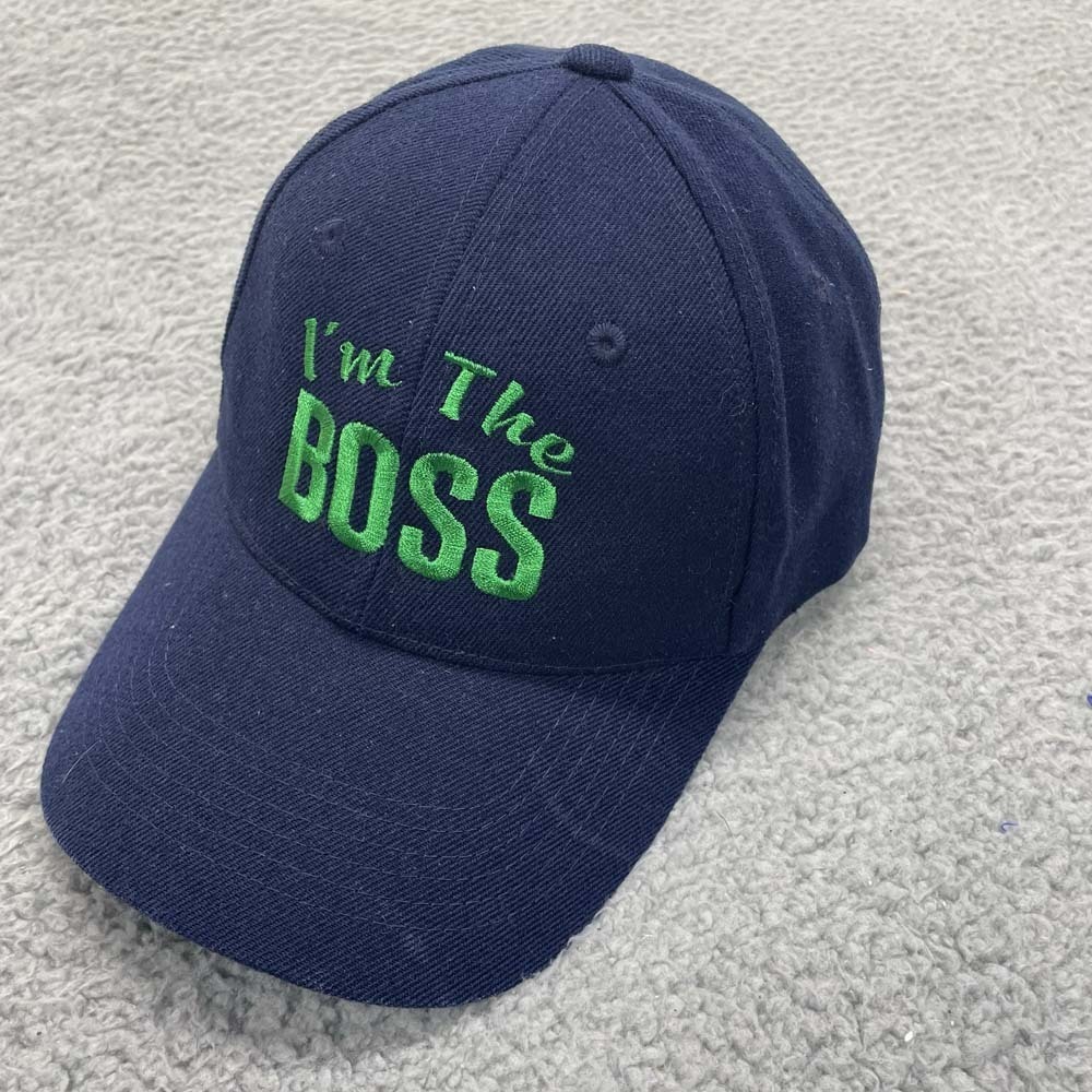Im the Boss bossy dad hat baseball cap control leadership adjustable lids